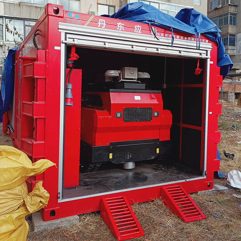 自裝卸大流量應(yīng)急搶險(xiǎn)排澇方艙